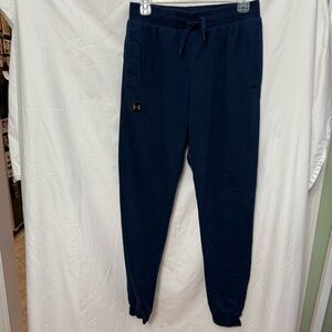 Under Armour Mens Dark Blue Jogger Pants, M